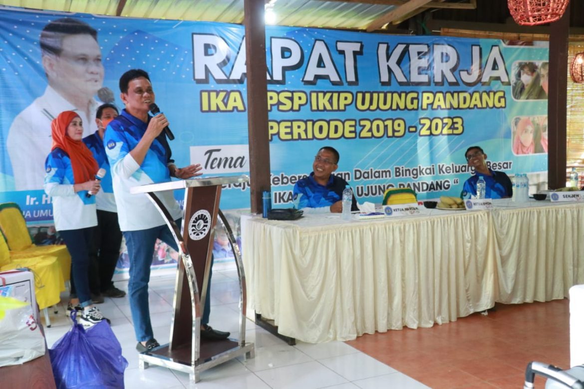 Dinakhodai Suardi Saleh, IKA PPSP IKIP Ujung Pandang Raker di Dutungan