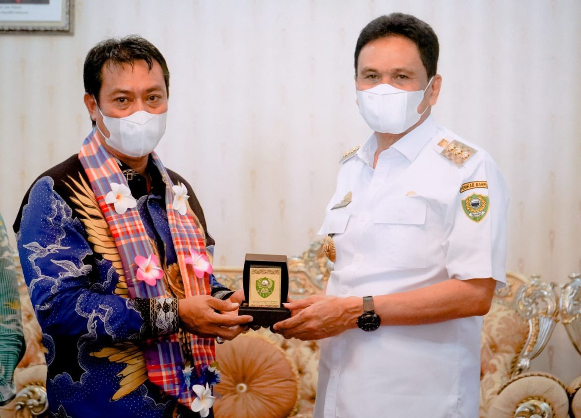 Bupati Barru Menerima Kunjungan Kerja Bupati Toli-Toli