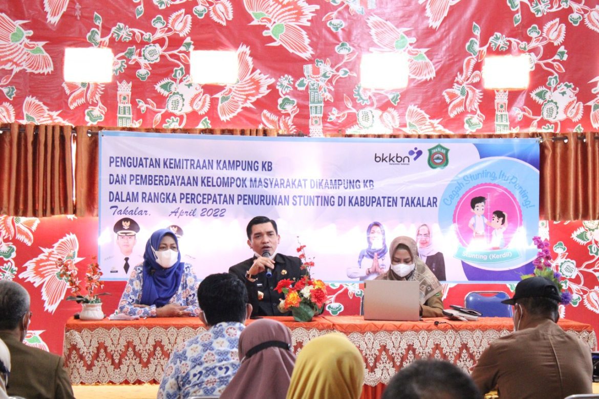 Sekda Takalar, Lakukan Pertemuan Untuk Kemitraan Dan Pemerdayaan Kolompok Di Kampung KB