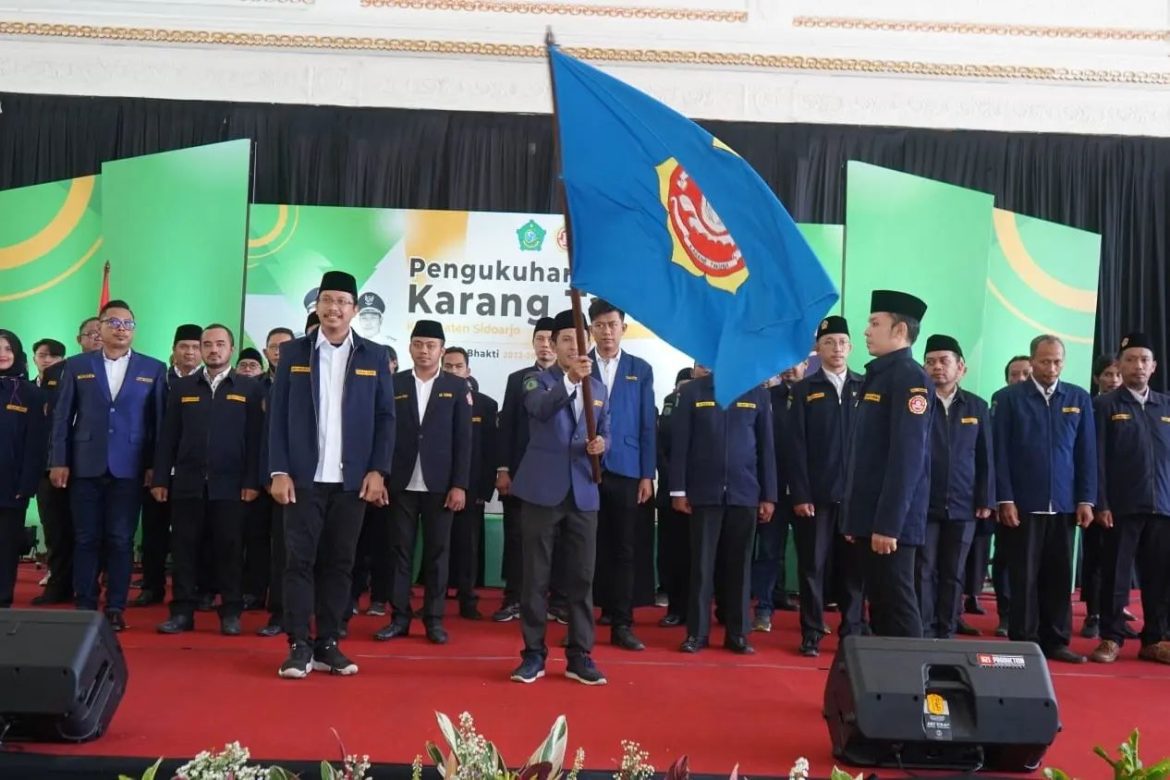 Gus Muhdlor Bupati Sidoarjo Kukuhkan Pengurus Karang Taruna Sidoarjo Periode 2022-2027