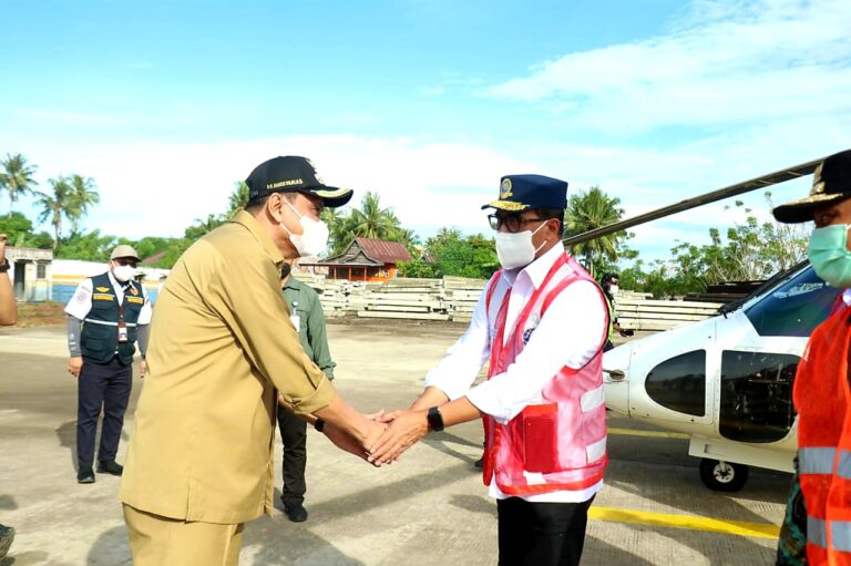 Kunker ke Barru, Ir. Budi Karya Sumadi Didanpingi Gubernur Sulsel dan Bupati Barru