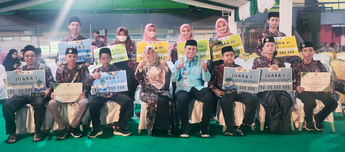 Bupati Mengapresiasi, Kafila Takalar Juara Umum MTQ Se-Sulawesi Selatan