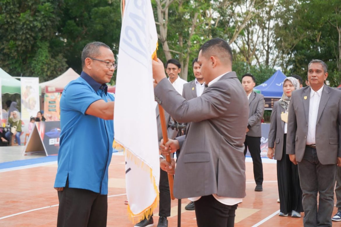 Bupati Barru Hadiri Pelantikan Pengurus Perbasi Barru Periode 2021-2022