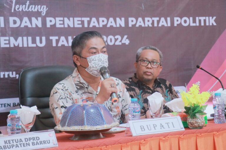 Wakili Bupati, Sekda Abustan Hadiri Kegiatan Sosialisasi PKPU No 4 Tahun 2022