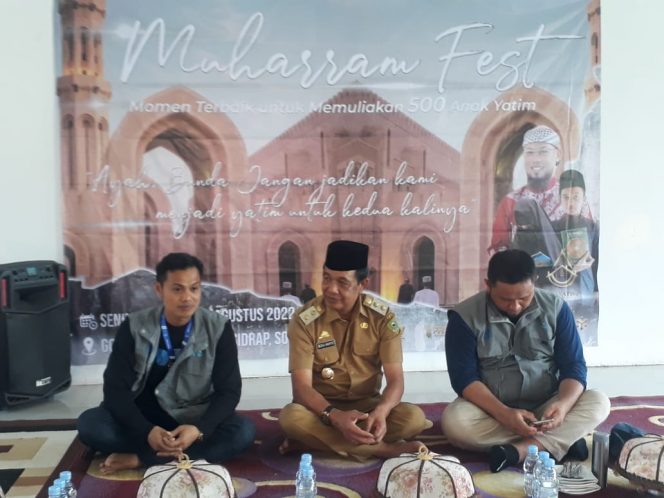 Aska Mappe Undang Anak Yatim Di Rujab Wakil Bupati Barru