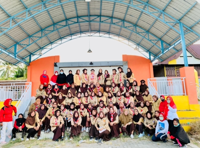 Begini Cara Pengurus PKK Desa Cilellang Memeriahkan Hari Peramuka