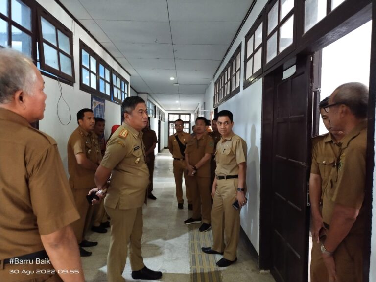 Sekda Barru Lakukan Kordinasi Ke Dinas Kominfo Barru