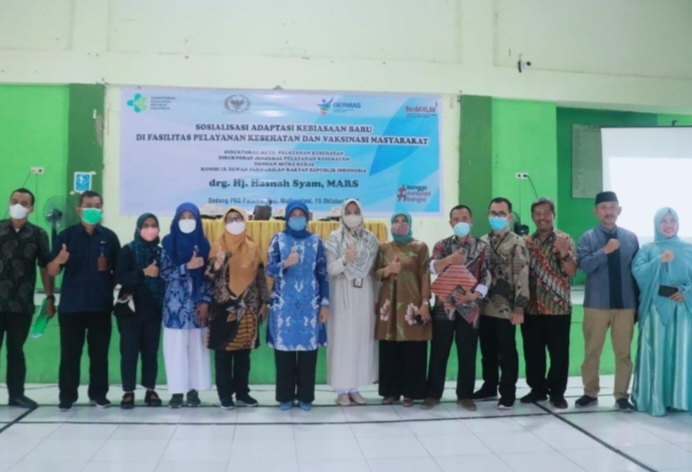 Sosialisasi Adaptasi Kebiasaan Baru di Pasilitas Pelayanan Kesehatan Bersama Anggota Komisi IX DPR RI