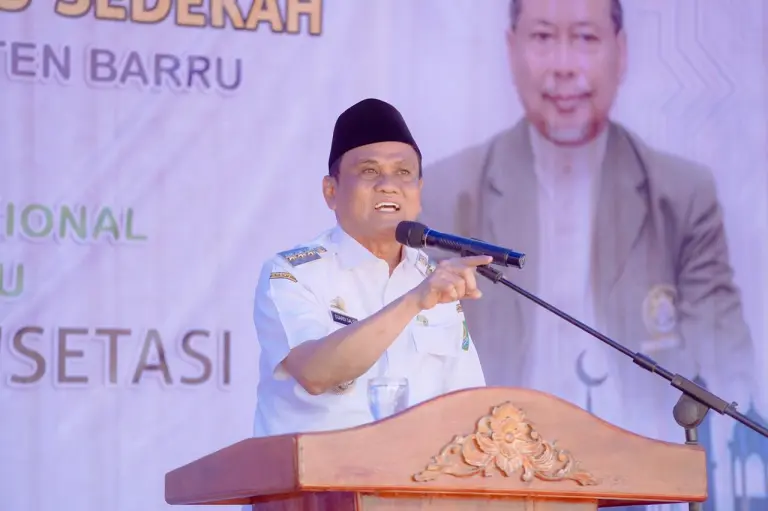 Pemkab Barru Dan Baznas Menggelar Peringatan Maulid Nabi Muhamad di Palanro