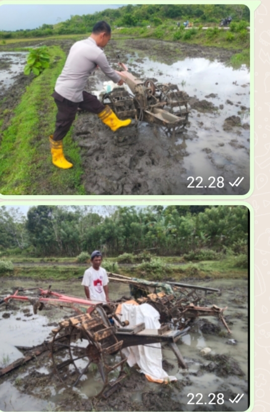 Disimpan di Sawah, 3 Mesin Traktor Warga Cilellang Selatan Hilang Dicuri