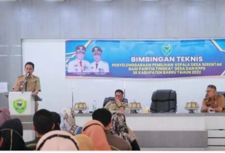 Bupati Barru Buka Bimtek Tingkat Desa