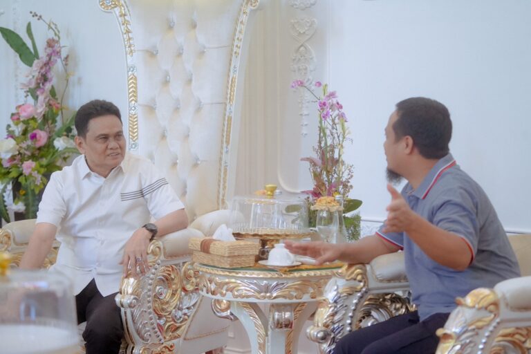 Bupati Barru Meminta Izin dan Meminta Didoakan Oleh Gubernur Selama Menjalankan Ibadah Umrah