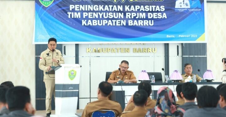 Bupati Barru Buka Bimtek RPJM Tingkatkan Desa