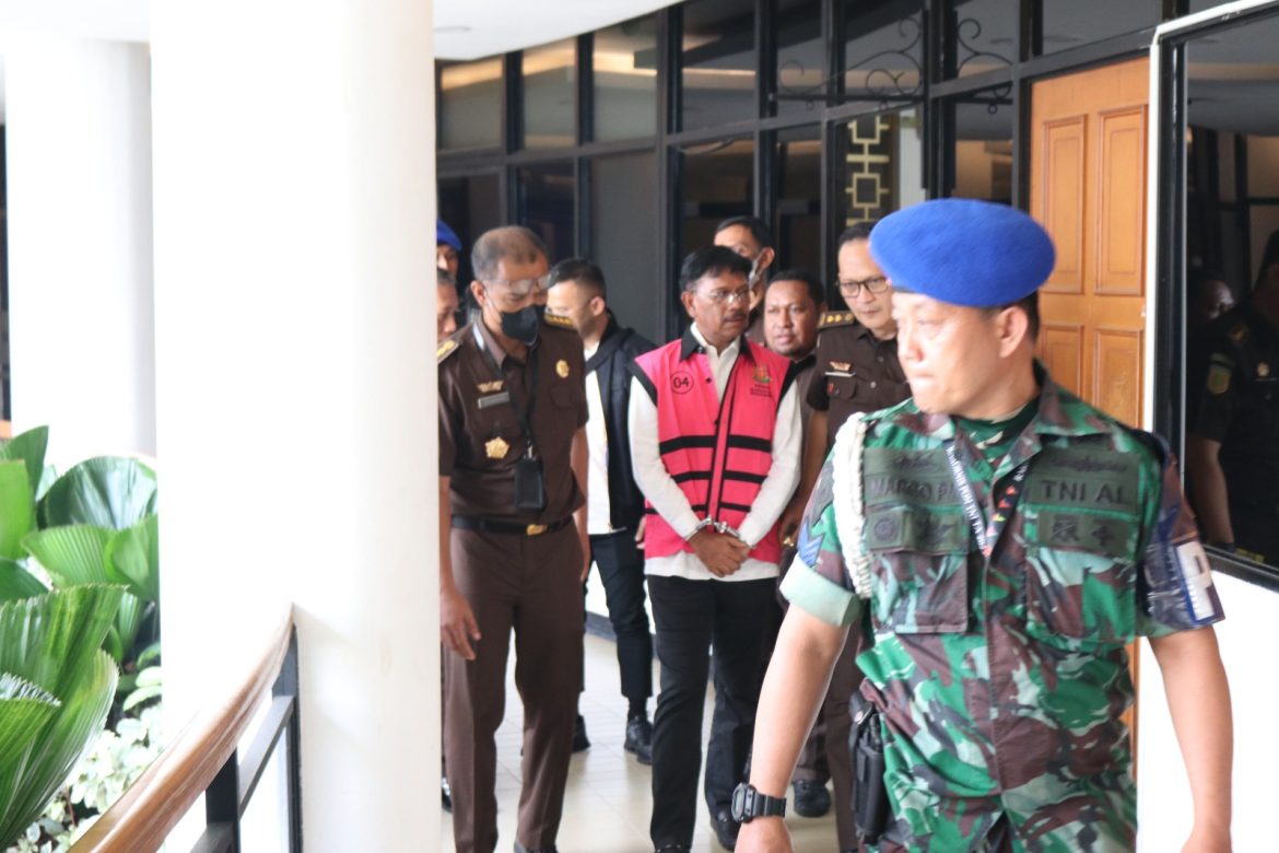 Jaksa Tegaskan Penetapan Tersangka Johny G Plate Murni Penegakan Hukum
