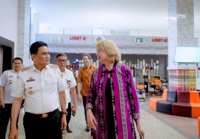 Bupati Barru Terima Kunjungan Wakil Pemerintah Australia