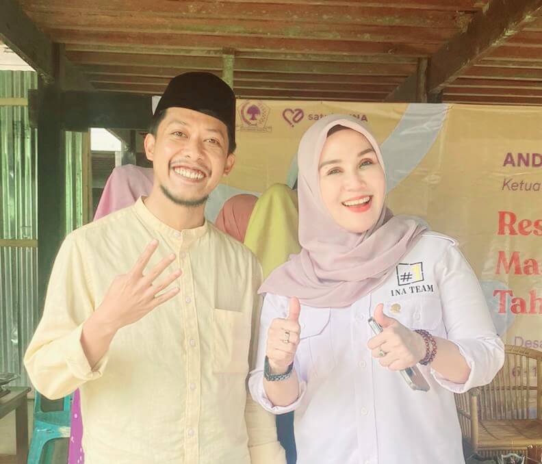 Caleg Nomor Urut 4 Golkar Dapil II Barru Haryono Isman Ismail Seharian Dampingi Andi Ina Reses