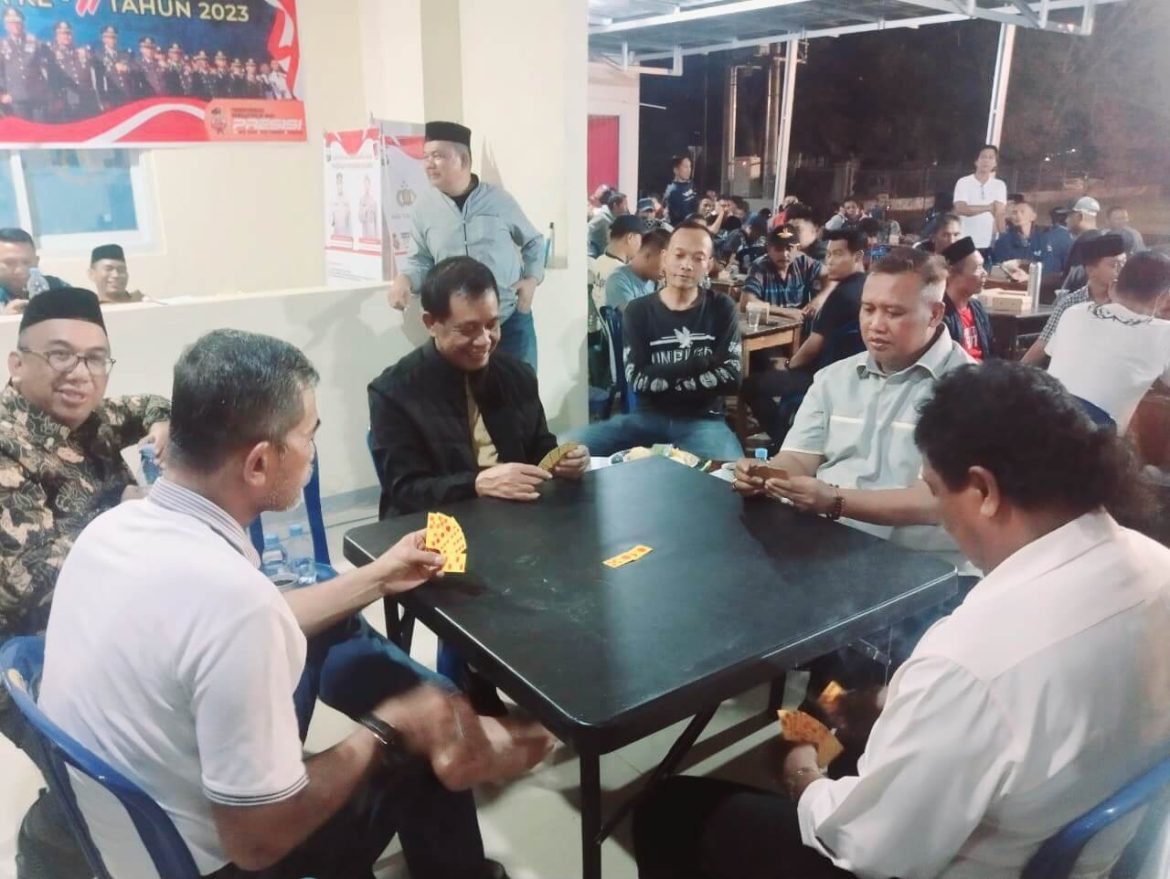 Polres Barru Gelar Lomba Domino Dihari HUT Bhayangkara ke-77 Dihadiri Wabup dan Sekda Barru