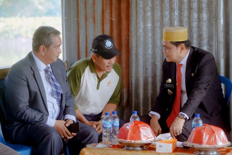 Bupati Barru Hadir Panen Parsial Udang Vanamei Kolam Terpal