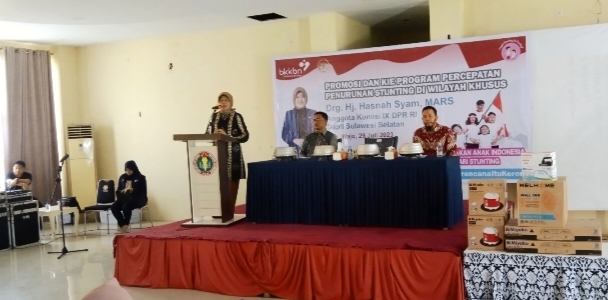 BKKBN Bersama Anggota Komisi IX DPR Promosi KIE Penurunan Stunting di Wilayah Khusus