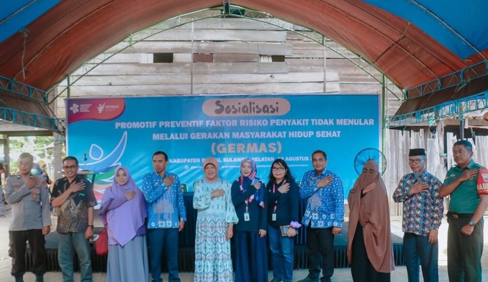Ketua TP.PKK Hasnah Syam Bersama Kemenkes RI Sosialisasi Resiko Penyakit tidak Menular