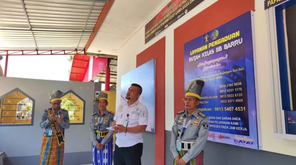 Siap WBK, Rutan Kelas IIB Barru Sudah Sampai Pada Tahap Verifikasi Lapangan