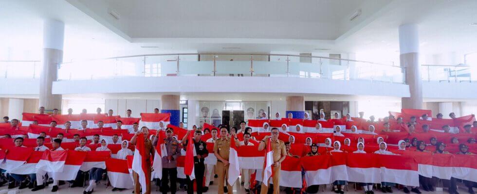 Jelang Peringatan Hari Kemerdekaan RI ke-78, Bupati Barru Sambut Pencanangan Merah Putih di MPP