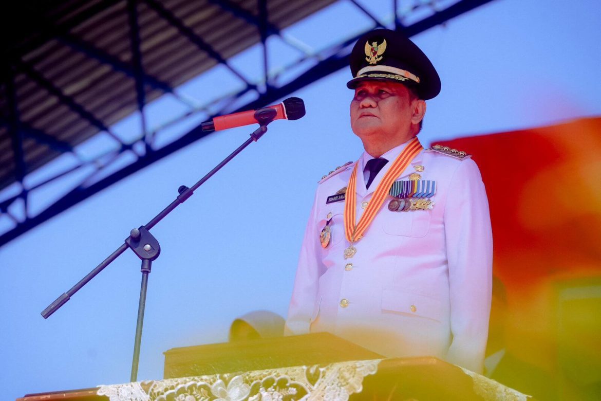 Bupati Suardi Saleh Pimpin Langsung Upacara Detik-Detik Proklamasi RI ke-78