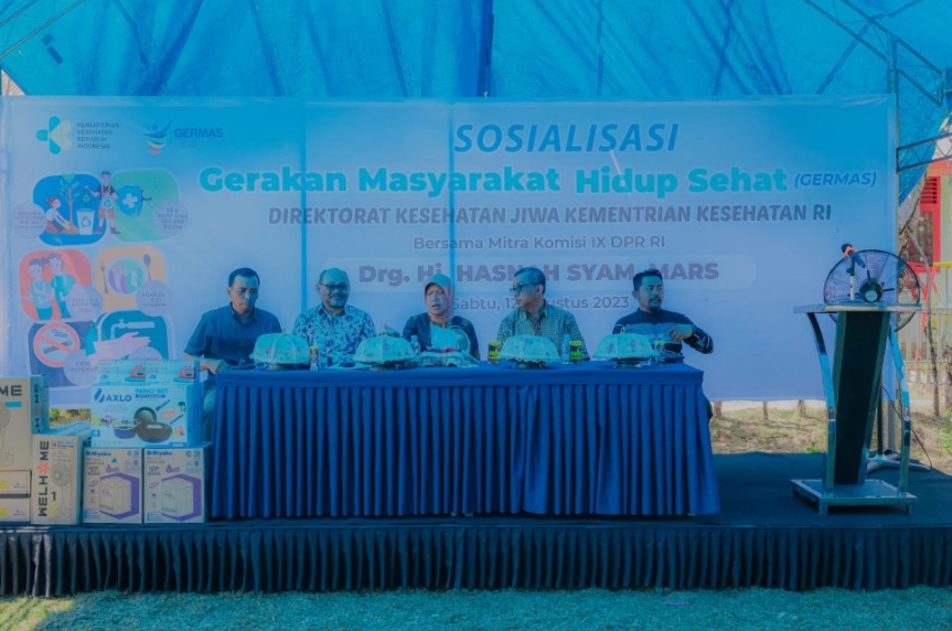 Ketua TP.PKK Kab.Barru Bersama Direktorat Kesehatan Jiwa Gelar Sosialisasi di Lipukasi