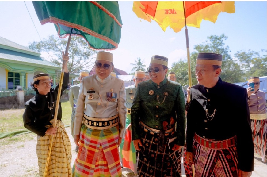 Bupati Barru Apresiasi Rumpun Keluarga Kerajaan Balusu Atas Terselenggaranya Acara Gau Mallebbina Lamassellomo Ponggawa Bone Laowe Ri Luwu