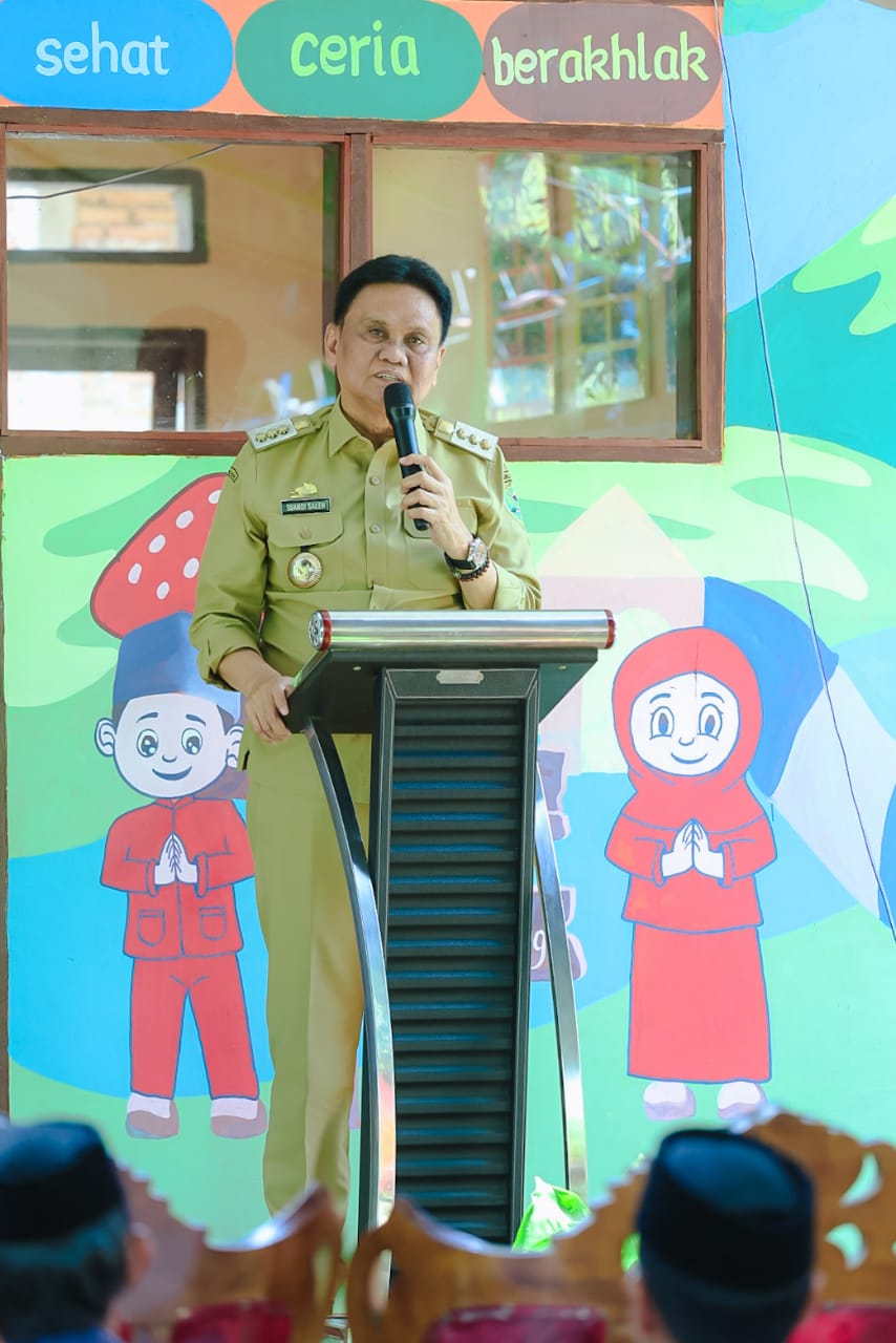 Bupati Barru Suardi Saleh Resmikan Gedung Kelompok Bermain Nurul Asma