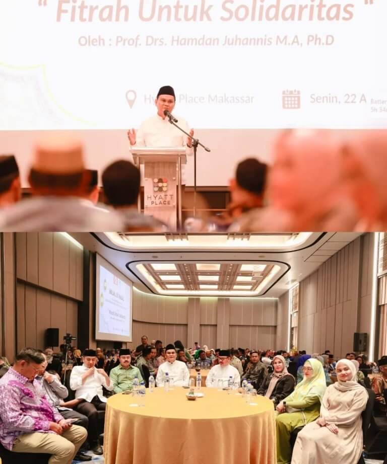 Bupati Barru Hadiri Halal Bi Halal DPP KKDB di Hotel Hyatt