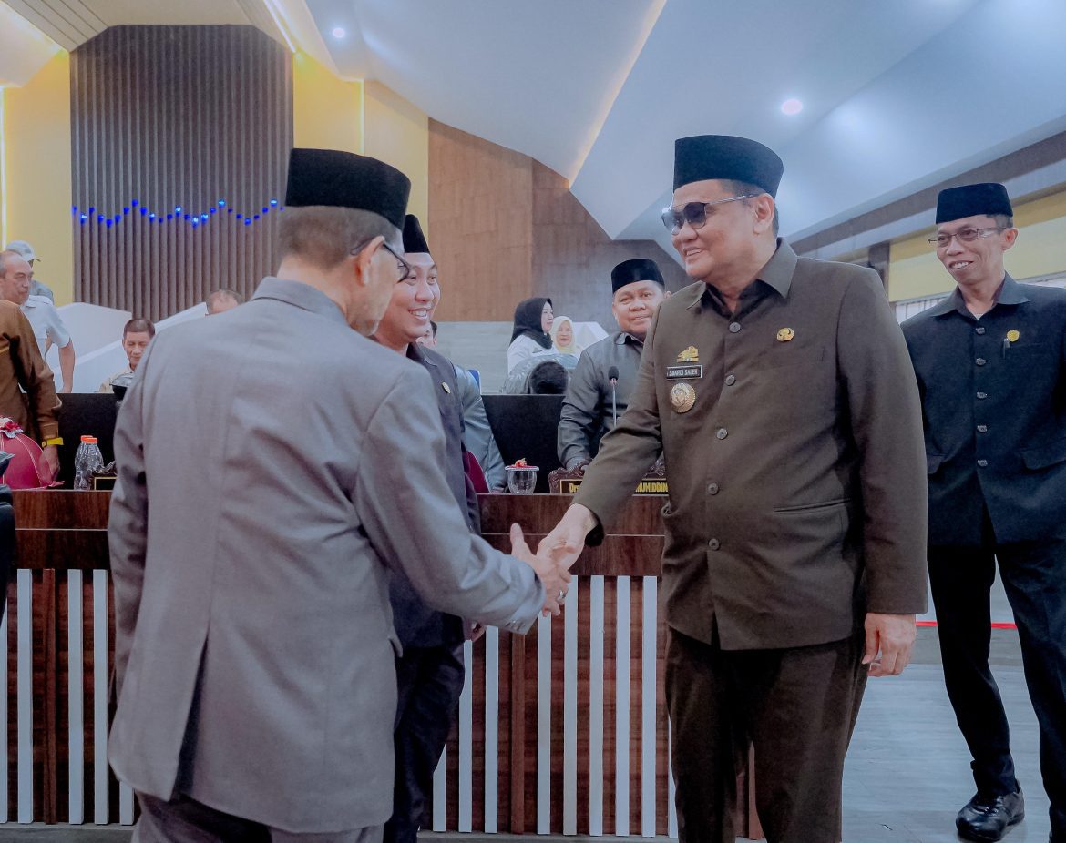 Bupati Suardi Saleh Tanda Tangani Nota Kesepakatan Ranwal RPJPD Tahun 2025-2045