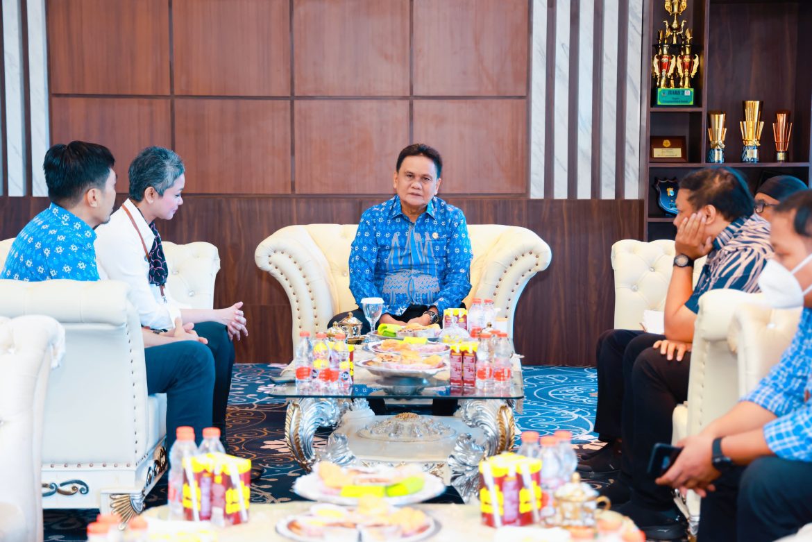 Bupati Suardi Saleh Menerima Kunjungan Badan Riset dan Inovasi Nasional