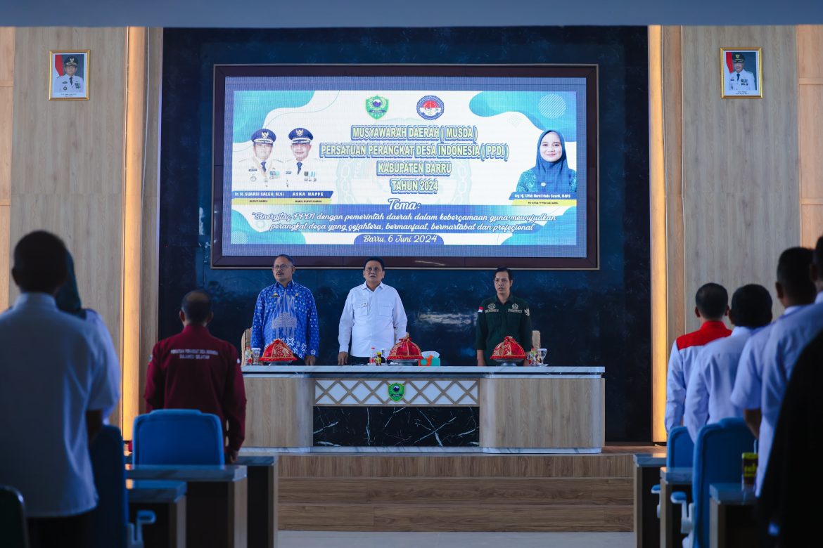 Buka Musda I PPDI Kab.Barru, Bupati Suardi Saleh Ingatkan 3 Fokus Nasional