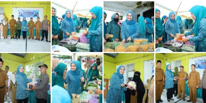 Plt. Ketua TP.PKK Kabupaten Barru Lanjutkan Launching GPM di Pujananting