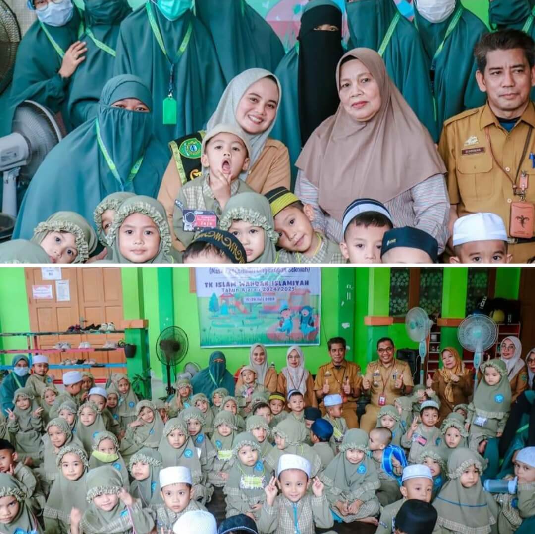 Plt. Bunda PAUD Kunjungi TK Islam Wahdah Islamiyah Barru