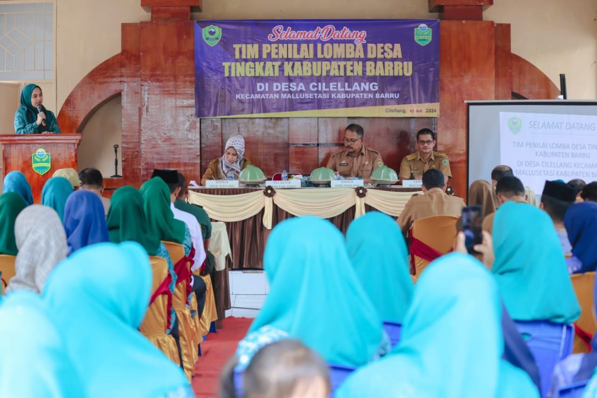 drg.Hj.Ulfah Nurul Huda S, MARS Bersama Tim Penilai Lomba Desa dan Kelurahan