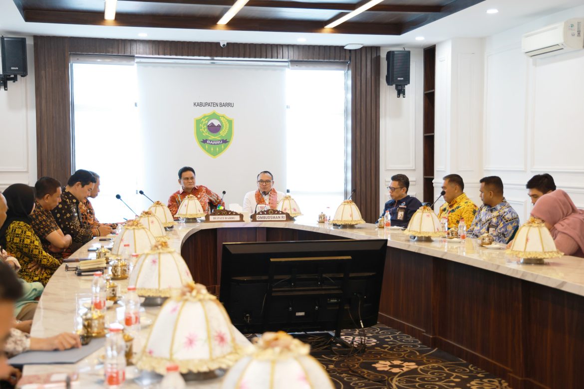 Bupati Suardi Saleh Terima Kunjungan Ombudsman RI