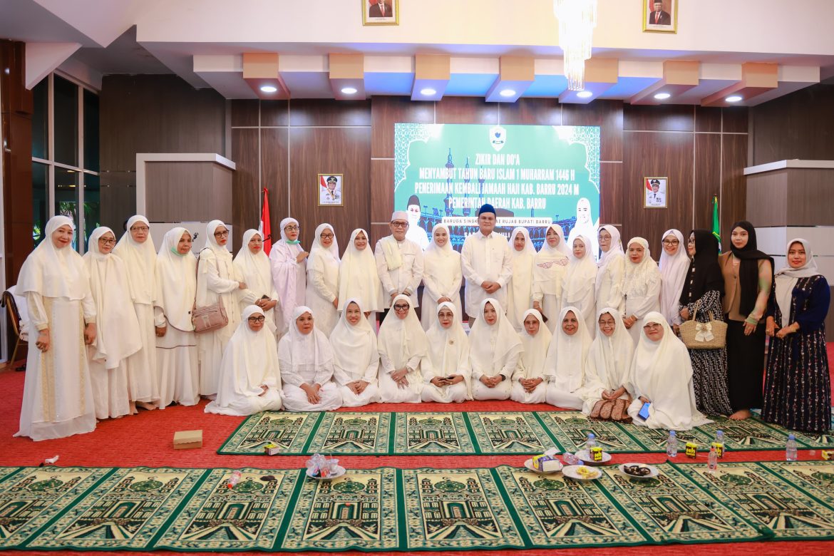 Bupati Suardi Saleh Zikir Bersama  Menyambut Tahun Baru Islam 1 Muharram 1446 H