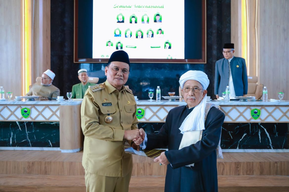 Bupati Barru Suardi Saleh Membuka Dengan Resmi Seminar Internasional di Lantai 6 MPP