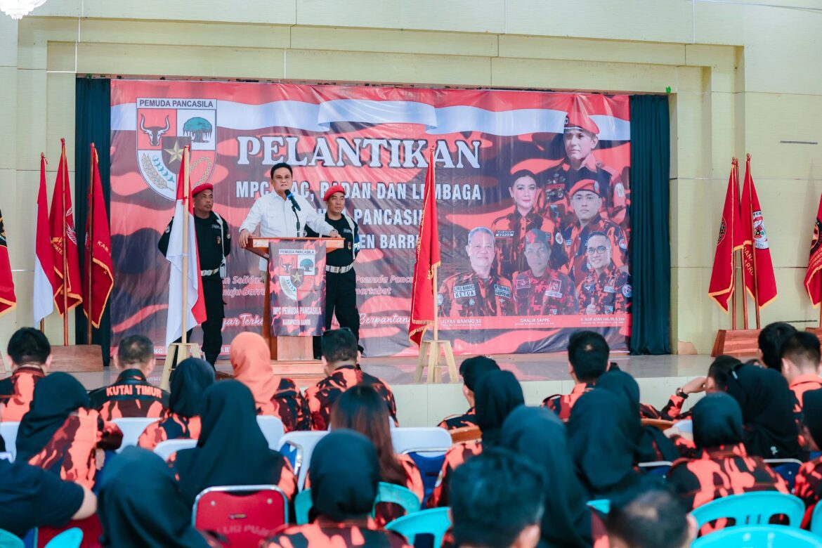 Suardi Saleh Hadiri Pelantikan MPC, PAC, Badan dan Lembaga Pemuda Pancasila