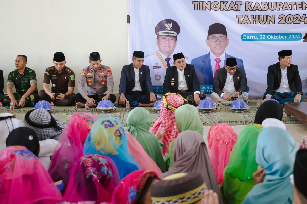 Bupati Suardi Saleh Hadiri Acara Wisuda Santri Masjid Agung Nurul Iman