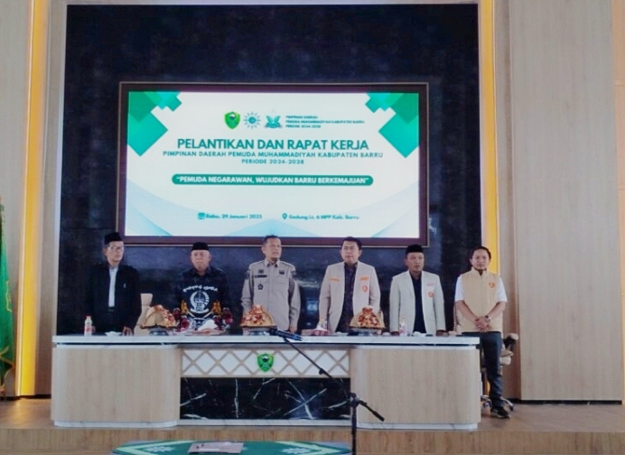 Pelantikan Pemuda Muhammadiyah di Hadiri Sekda Barru: Sinergi untuk Kemajuan Daerah