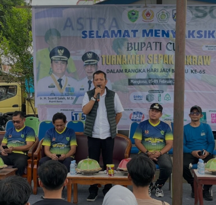 Gelar Turnamen Sepak Takrow Bupati Cup I dalam Rangka Hari Jadi ke-65 Tahun 2025