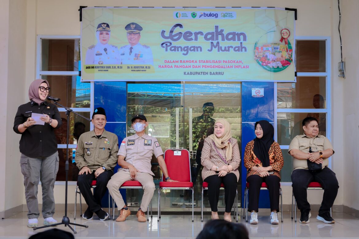 GPM Barru Digelar, Bupati Andi Ina: Jangan Sampai Ada Warga Kesulitan Mendapatkan Pangan