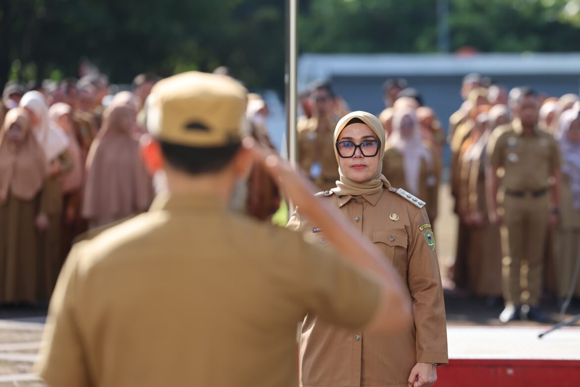 Apel Perdana Pasca Libur Lebaran, Bupati Barru Tegaskan Komitmen ASN Beri Pelayanan Terbaik