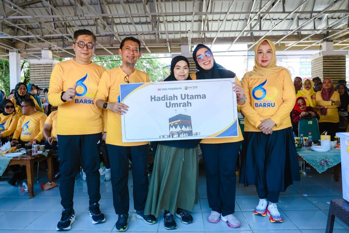 Jalan Santai HUT Barru ke-65 Diikuti Ribuan Peserta, Hadiah Umrah Jadi Daya Tarik Utama