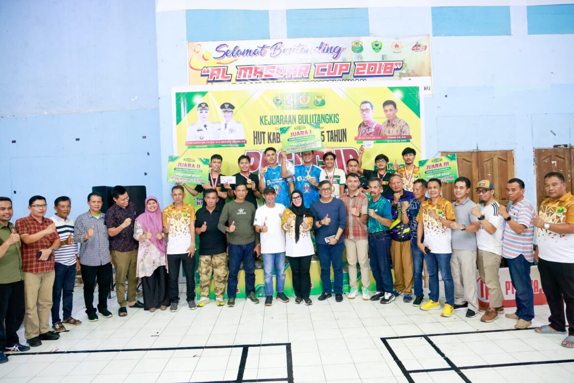 Turnamen PBSI CUP 2025 Sukses Digelar, Bupati Barru Dukung Pengembangan Bulu Tangkis Lokal
