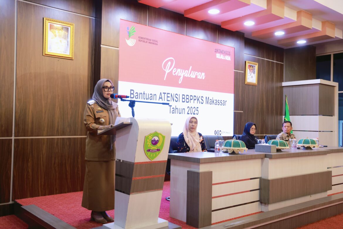 Bupati Barru Apresiasi BBPPKS Makassar atas Penyaluran Bantuan ATENSI untuk Warga Rentan