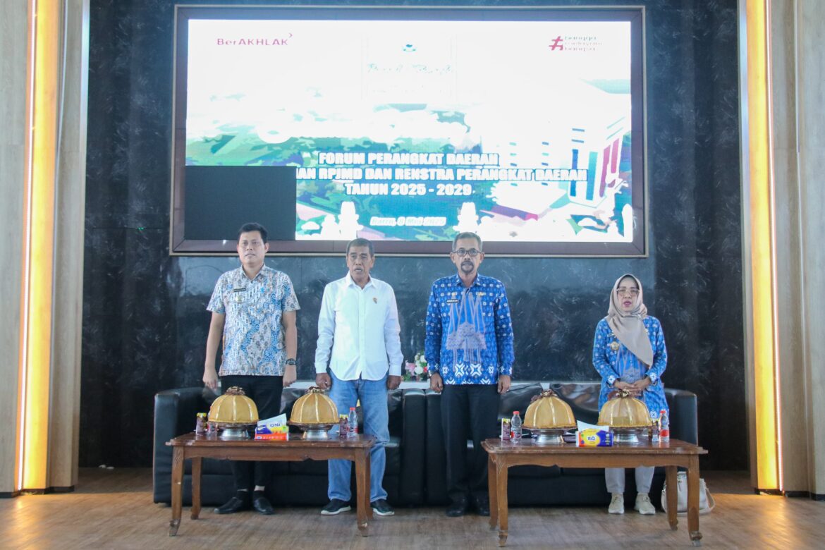 Sekda Barru Tegaskan Kolaborasi dalam Forum RPJMD: Jawab Tantangan Kemiskinan, Pengangguran, dan Stunting